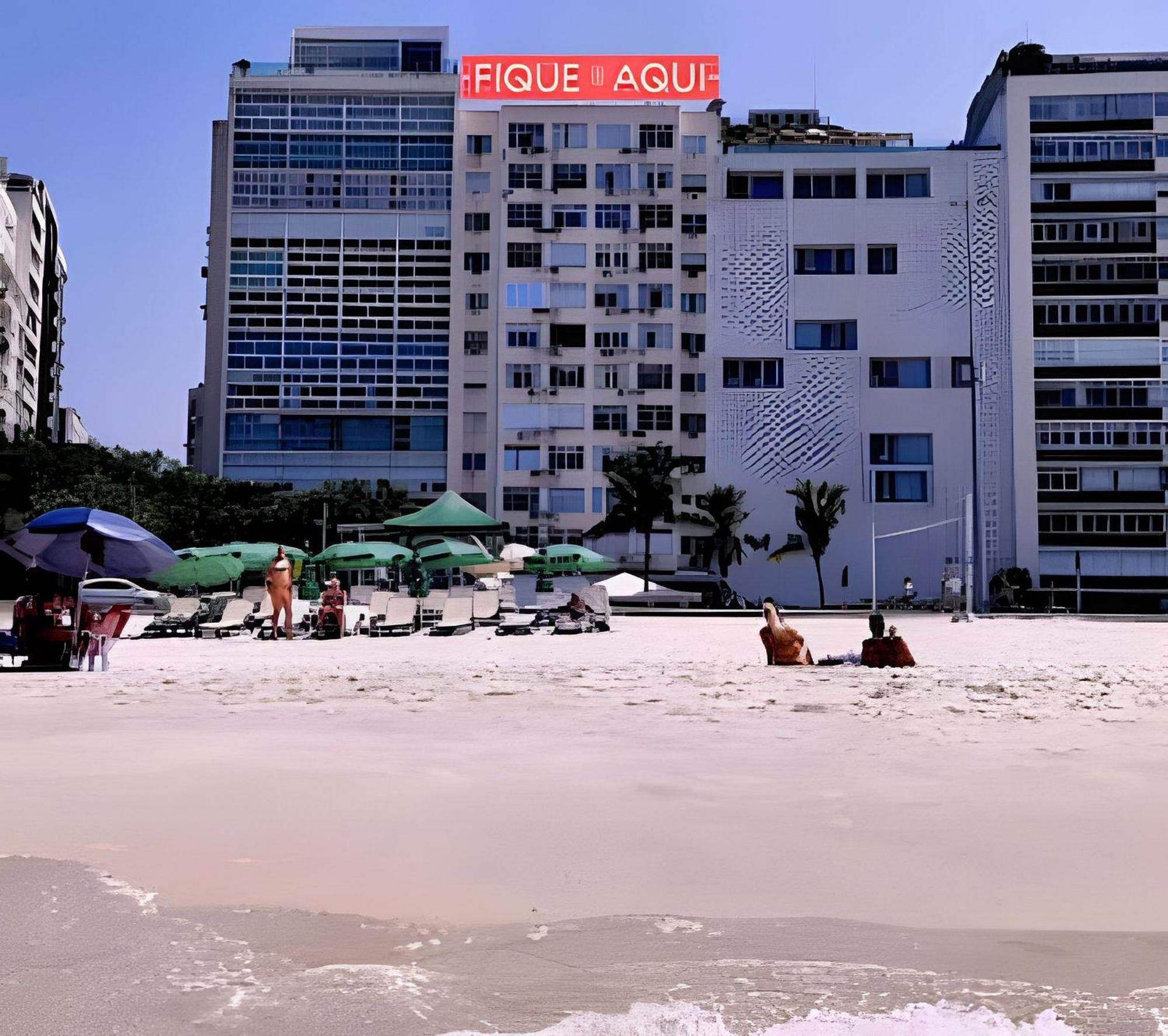 Studio Pe Na Areia Em Copacabana 리오데자네이루 외부 사진
