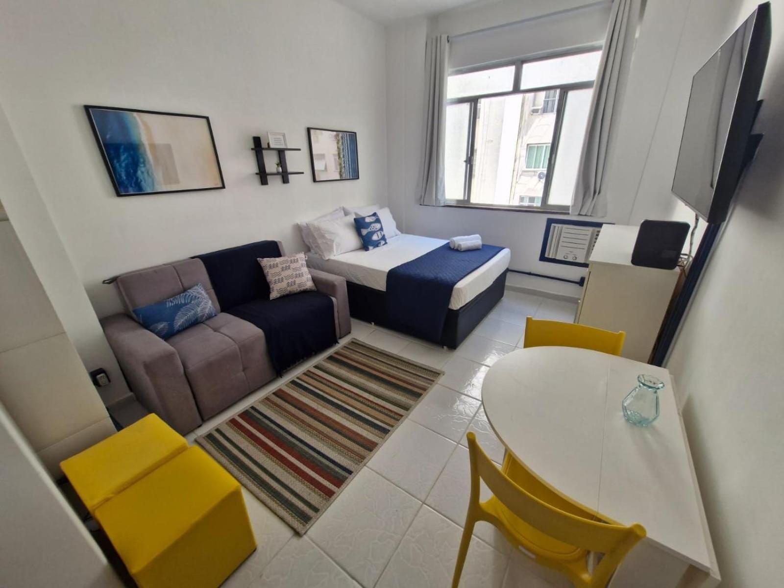 Studio Pe Na Areia Em Copacabana 리오데자네이루 외부 사진