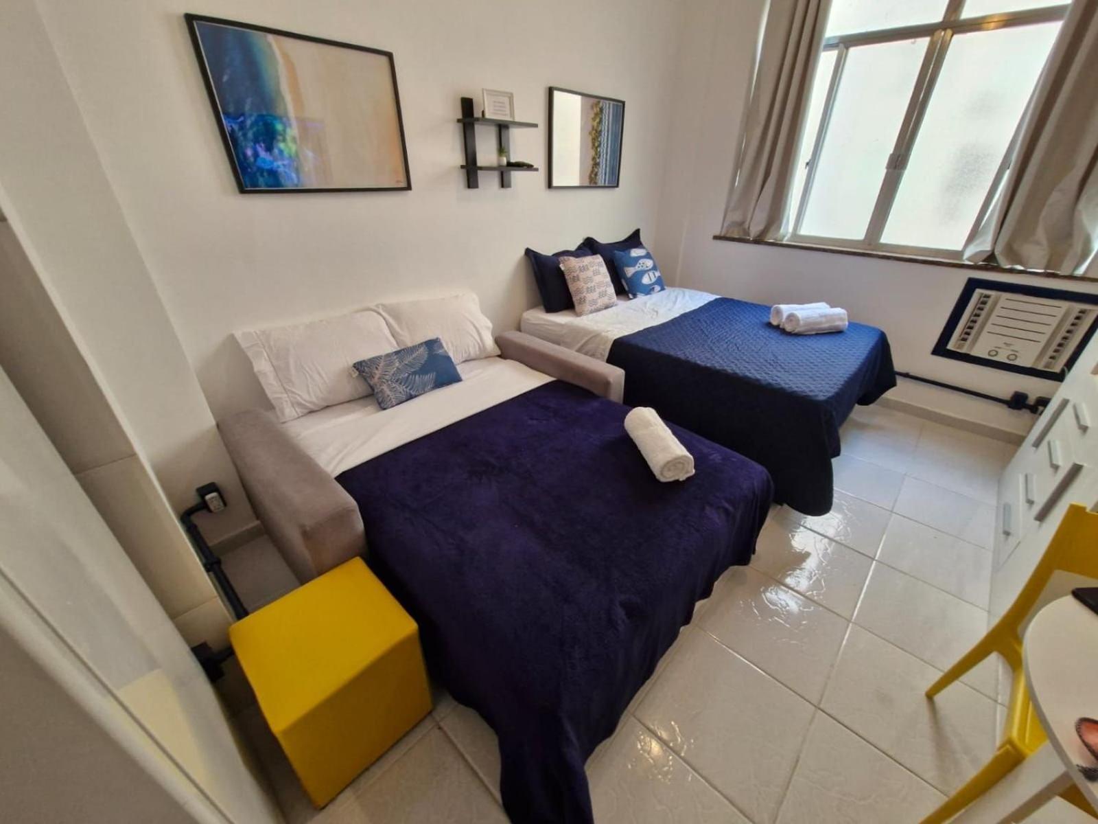 Studio Pe Na Areia Em Copacabana 리오데자네이루 외부 사진