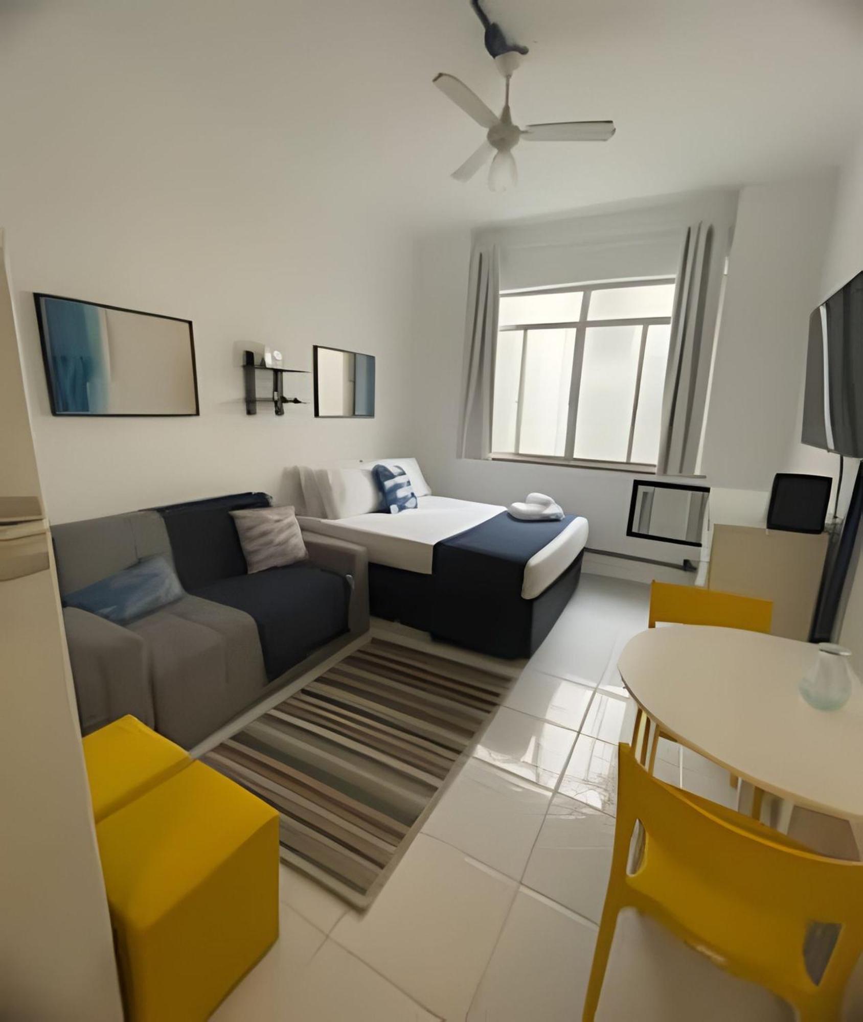 Studio Pe Na Areia Em Copacabana 리오데자네이루 외부 사진