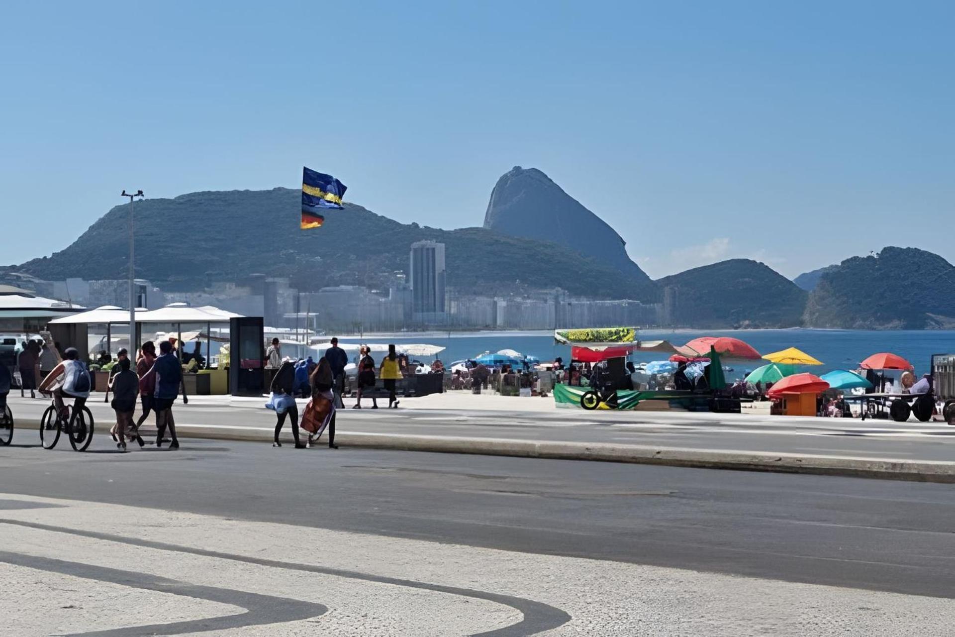 Studio Pe Na Areia Em Copacabana 리오데자네이루 외부 사진